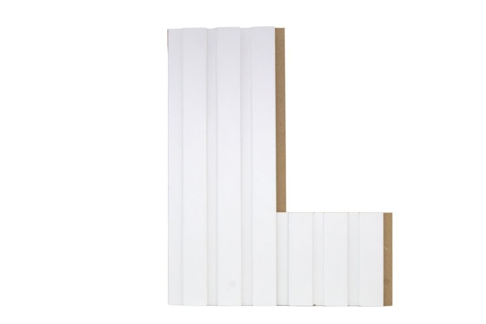 Vesta 12mm 12,5x280 cm Saten Beyaz Mdf Duvar Paneli