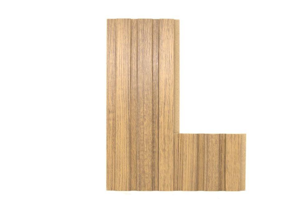 Vesta 12mm 12,5x280 cm Naturel Teak Mdf Duvar Paneli