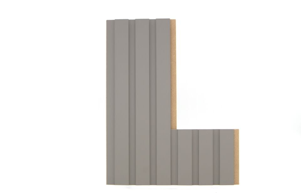 Vesta 12mm 12,5x280 cm Soft Açık Gri Mdf Duvar Paneli