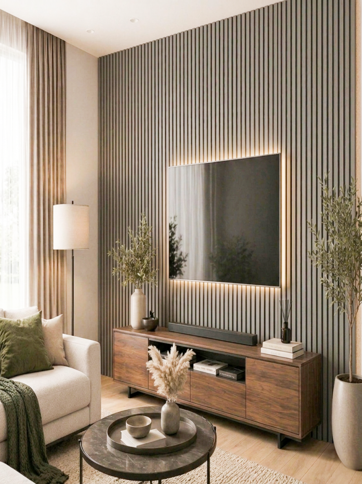 Vesta 12,5x280 cm Soft Açık Gri Mdf Duvar Paneli