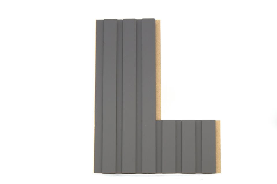 Vesta 12mm 12,5x280 cm Soft Fırtına Gri Mdf Duvar Paneli