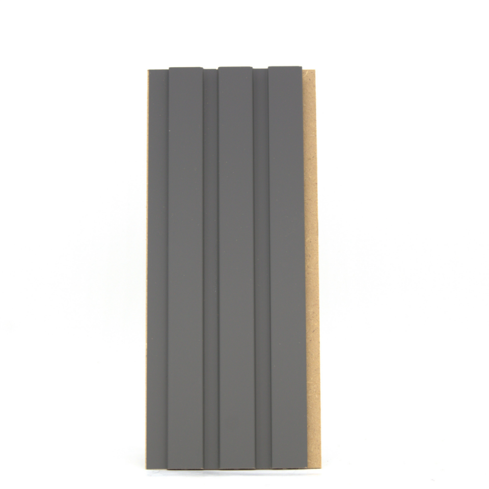 Vesta 12mm 12,5x280 cm Soft Fırtına Gri Mdf Duvar Paneli