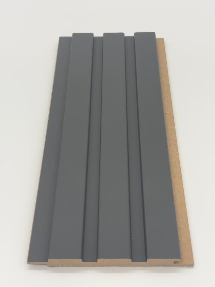 Vesta 12,5x280 cm Soft Fırtına Gri Mdf Duvar Paneli