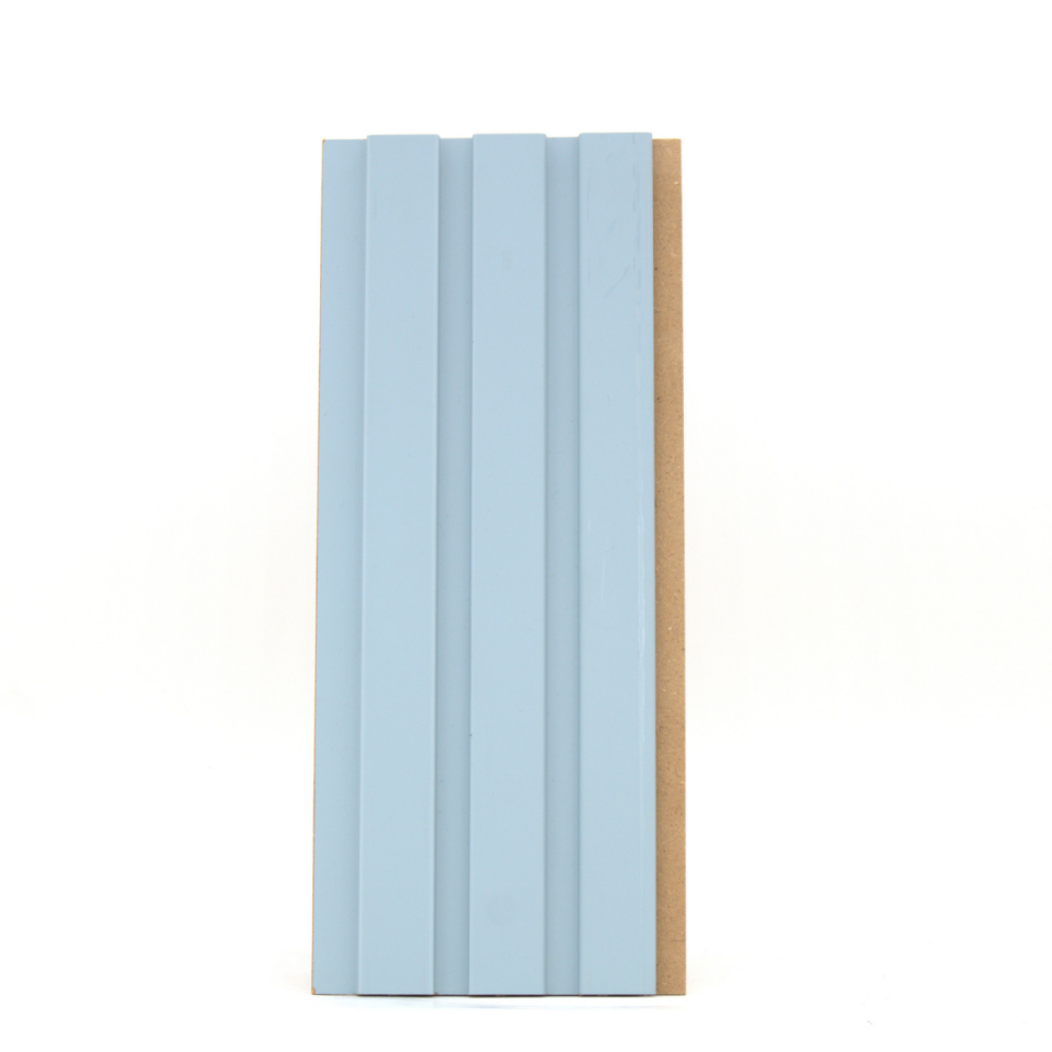Vesta 12mm 12,5x280 cm Soft Gök Mavi Mdf Duvar Paneli