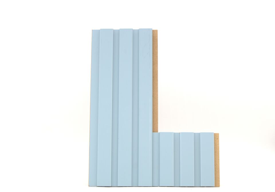 Vesta 12mm 12,5x280 cm Soft Gök Mavi Mdf Duvar Paneli