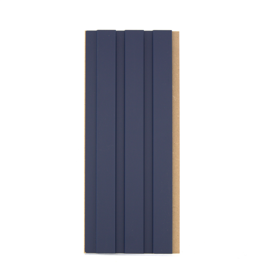 Vesta 12mm 12,5x280 cm Soft Parlament Mavi Mdf Duvar Paneli