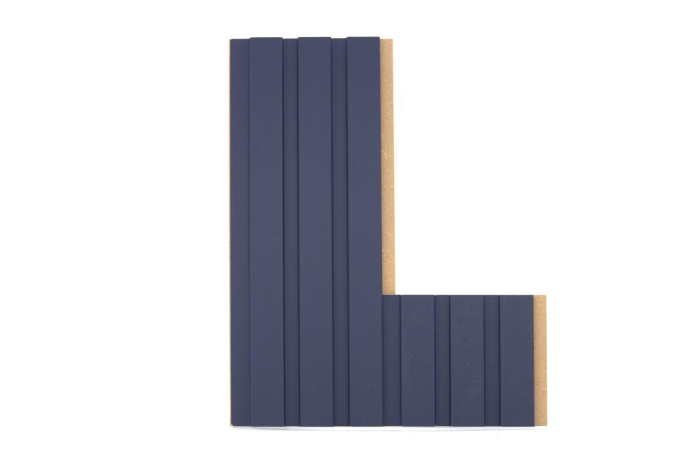 RMZ Door Vesta 12mm 12,5x280 cm İpeksi Doku Soft Parlament Mavi Mdf Duvar Paneli