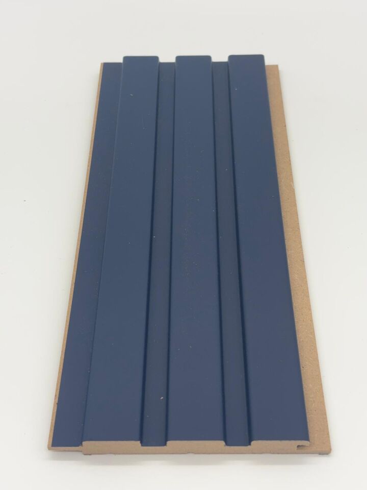Vesta 12,5x280 cm Soft Parlament Mavi Mdf Duvar Paneli