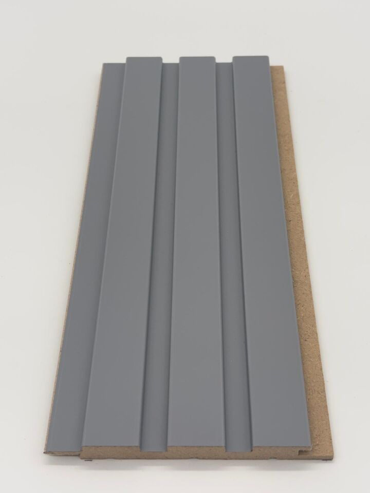 Vesta 12,5x280 cm Soft Zamansız Gri Mdf Duvar Paneli