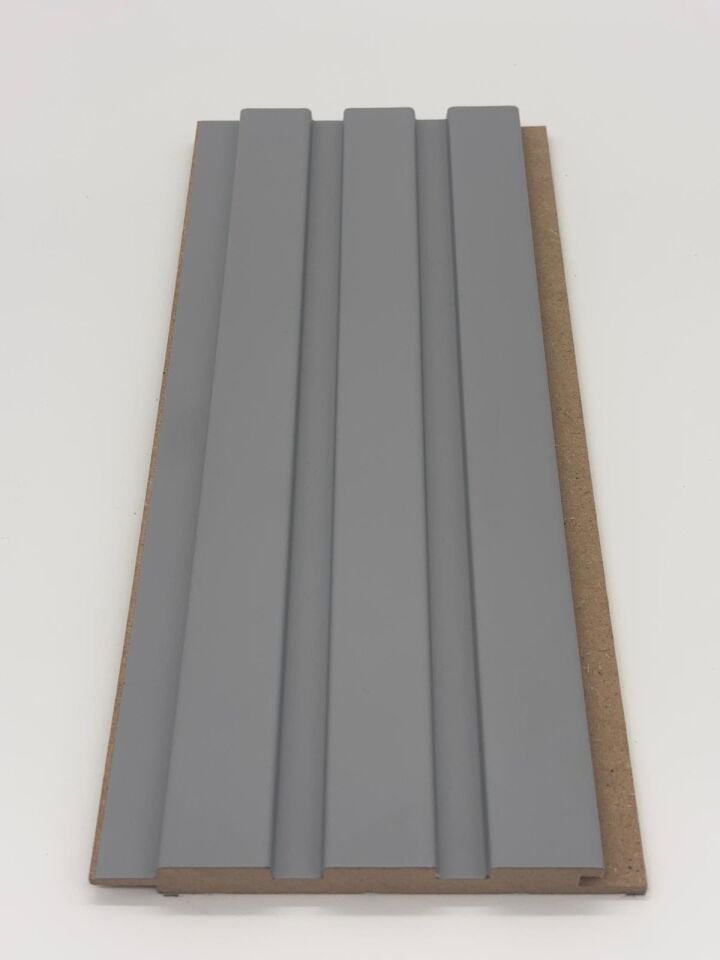 Vesta 12,5x280 cm Soft Gri Mdf Duvar Paneli