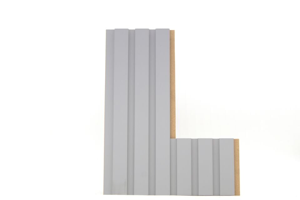 Vesta 12mm 12,5x280 cm Soft Gri Mdf Duvar Paneli