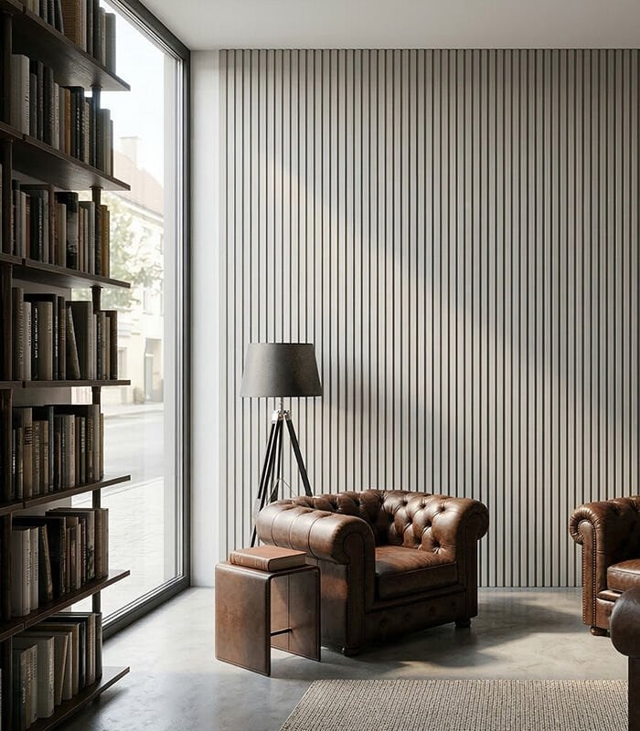 Vesta 12mm 12,5x280 cm Soft Gri Mdf Duvar Paneli