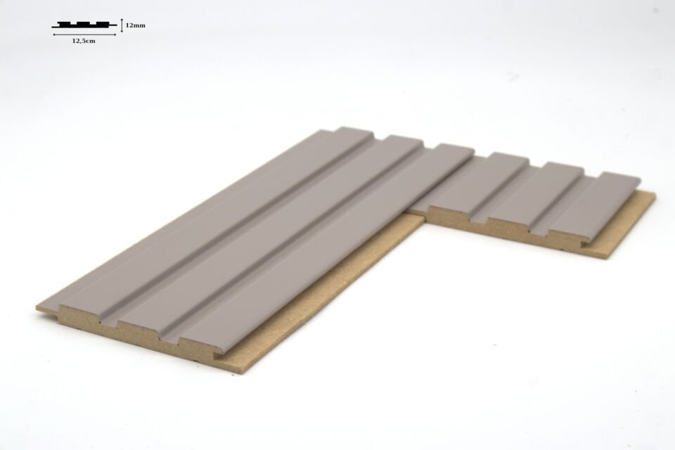 Vesta 12mm 12,5x280 cm Kanyon Mdf Duvar Paneli