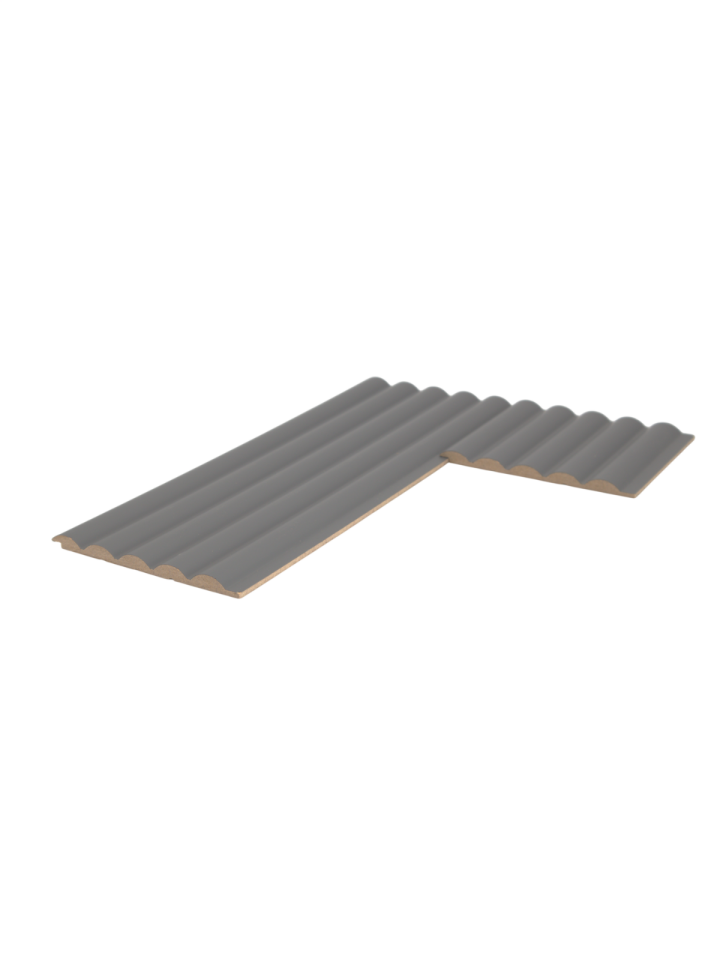 Artemis 8 mm 12,5x280 cm Soft Açık Gri MDF Duvar Paneli