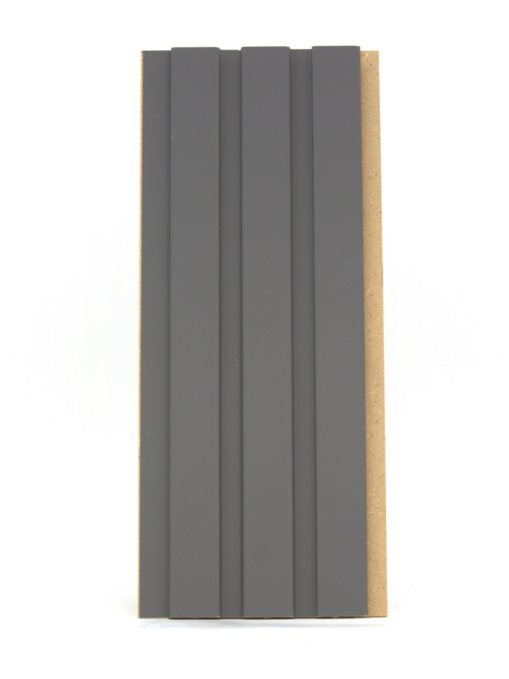 Vesta 8 mm 12,5x280 cm Soft Fırtına Gri MDF Duvar Paneli