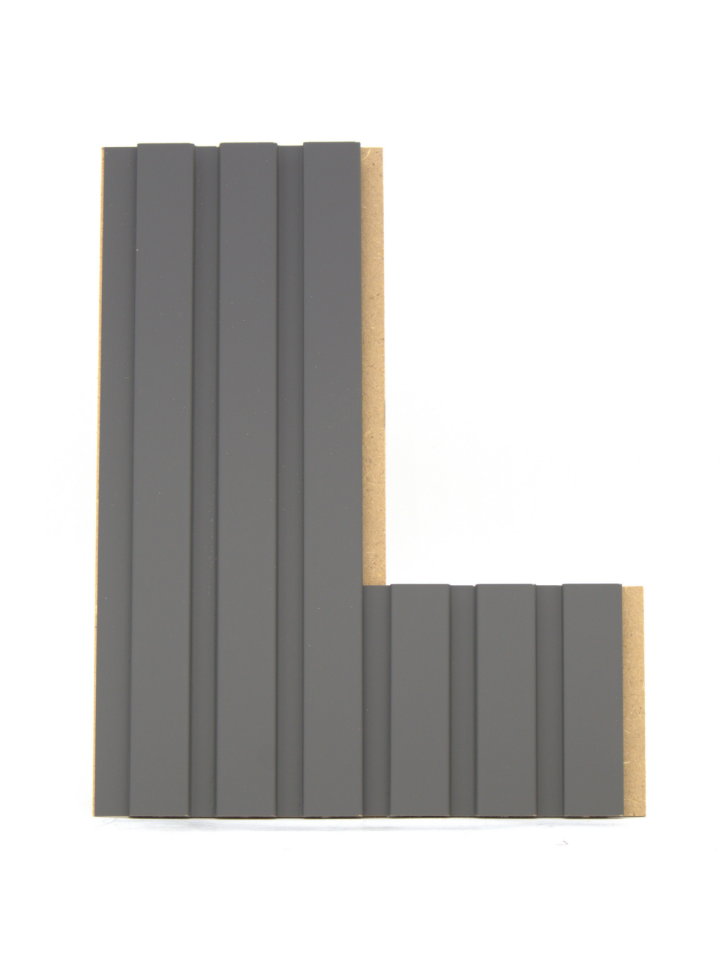 Vesta 8 mm 12,5x280 cm Soft Fırtına Gri MDF Duvar Paneli