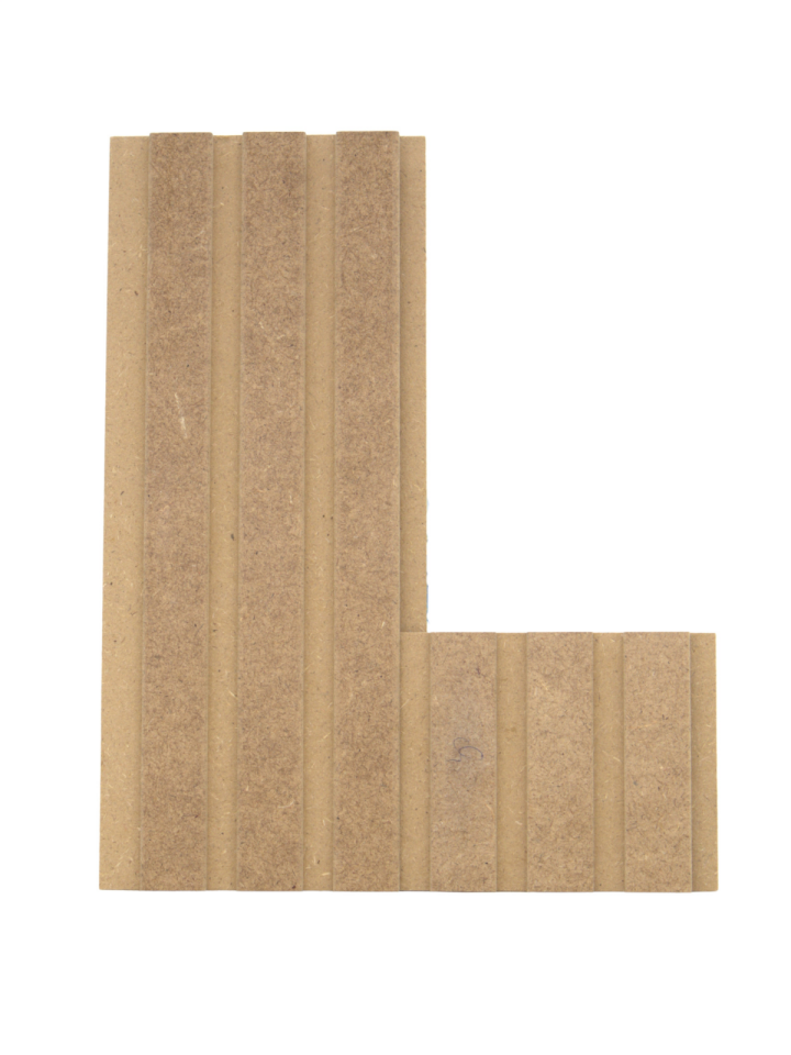 Vesta 12mm 12,5x280 cm Boyanabilir Ham Mdf Duvar Paneli