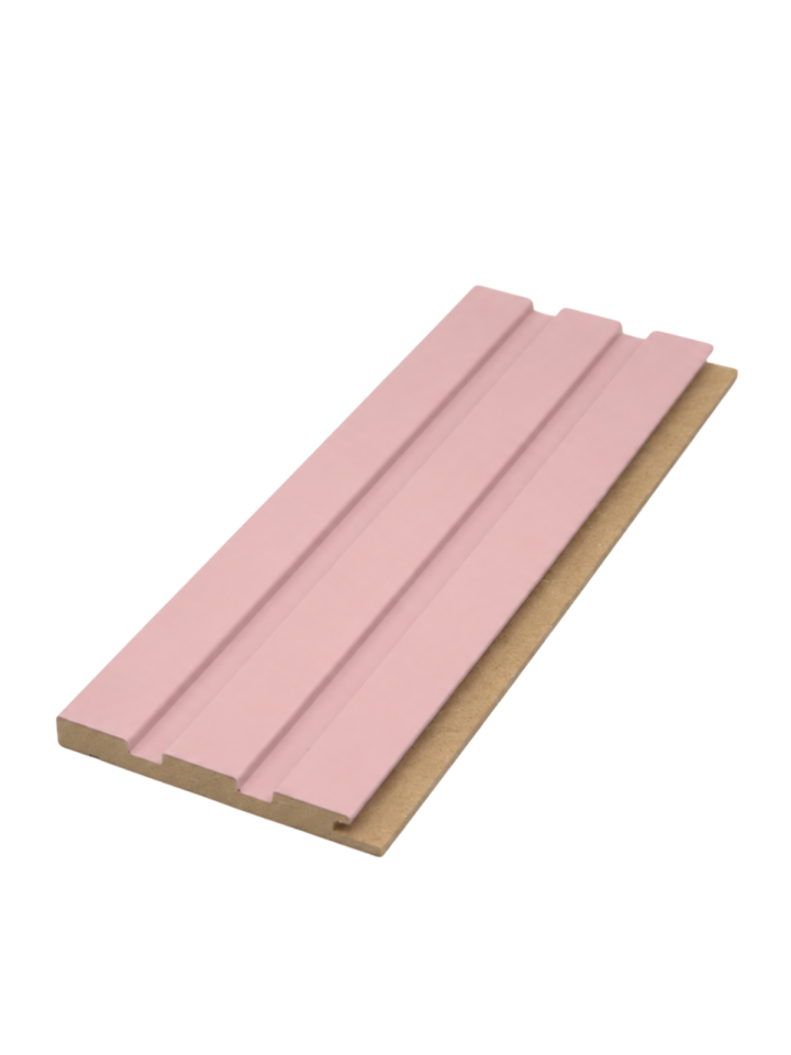 Vesta 12mm 11x280 cm Soft Pink Daisy Mdf Başlangıç Paneli