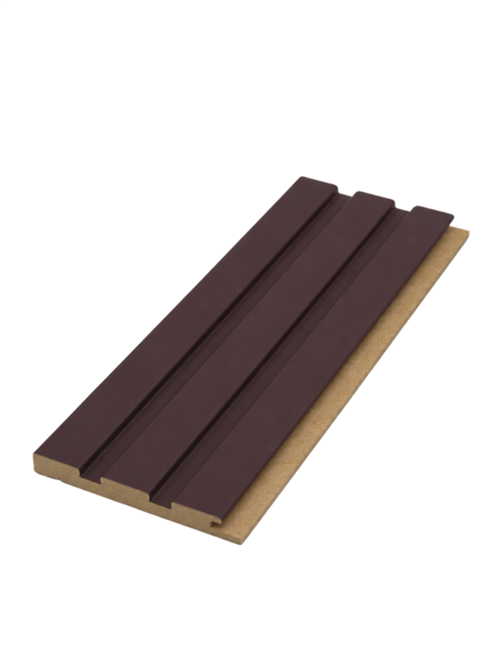 Vesta 12mm 11x280 cm Soft Mürdüm Mdf Başlangıç Paneli