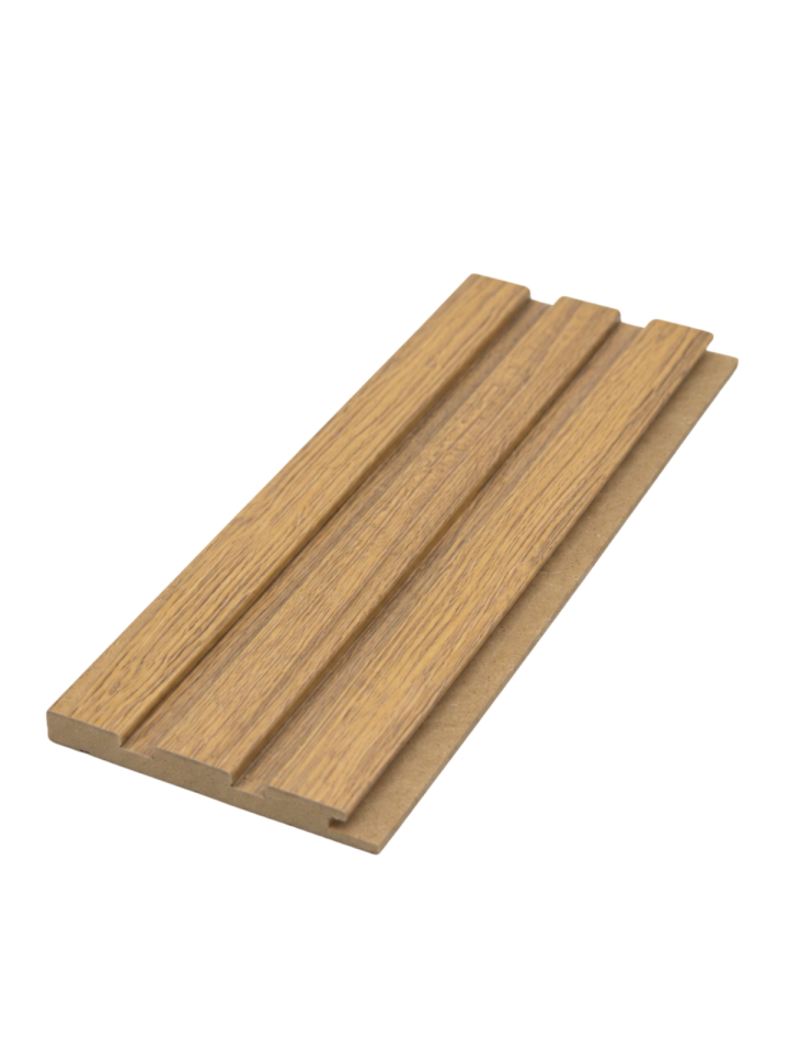 Vesta 12mm 11x280 cm Naturel Teak Mdf Başlangıç Paneli