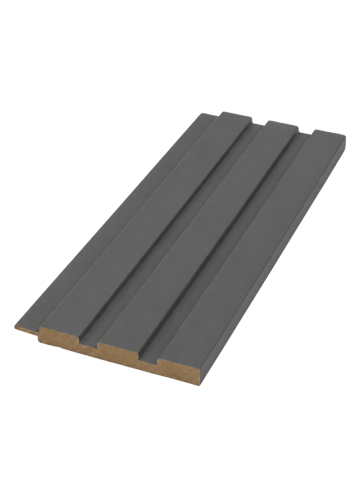 Vesta 12mm 12x280 cm Soft Fırtına Gri Mdf Bitiş Paneli