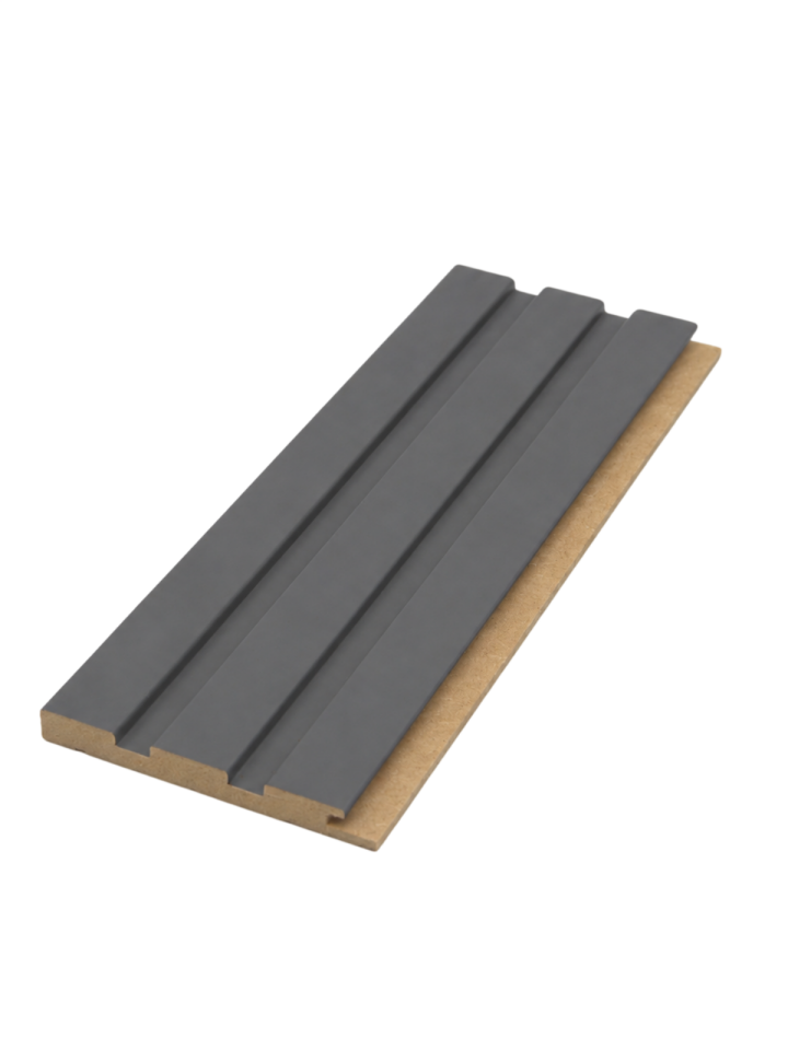 Vesta 12mm 11x280 cm Soft Fırtına Gri Mdf Başlangıç Paneli