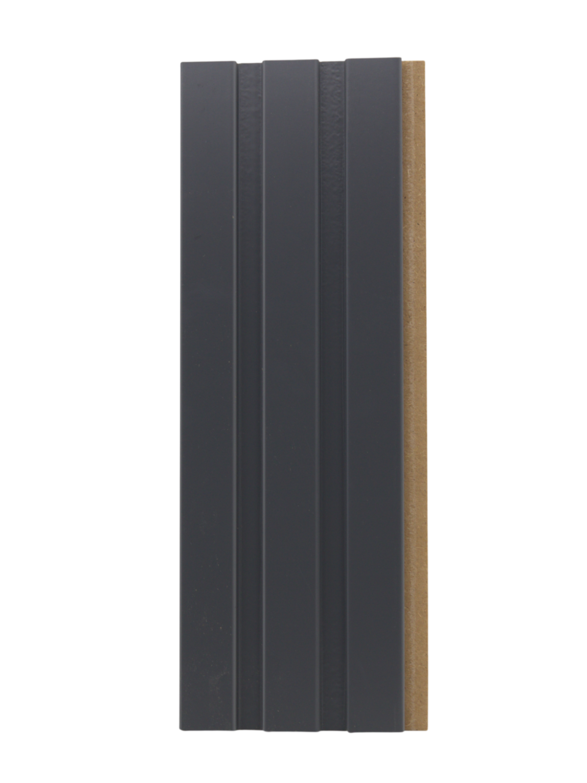 Vesta 12mm 11x280 cm Saten Koyu Antrasit Mdf Başlangıç Paneli
