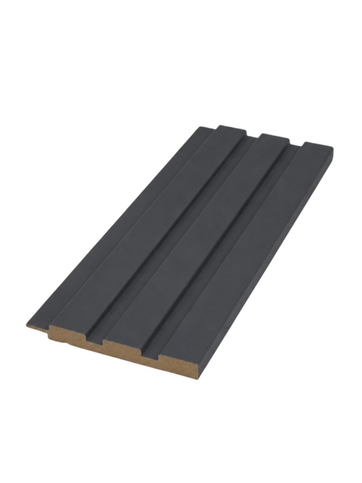 Vesta 12mm 12x280 cm Saten Koyu Antrasit Mdf Bitiş Paneli