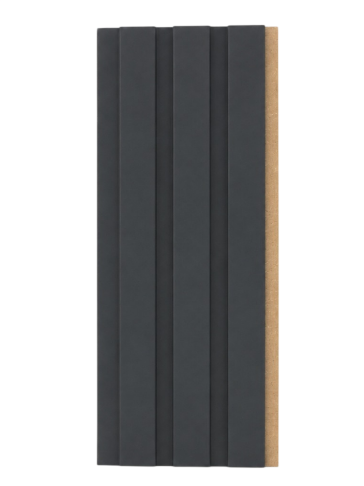 Vesta 12mm 12,5x280 cm Saten Koyu Antrasit Mdf Duvar Paneli