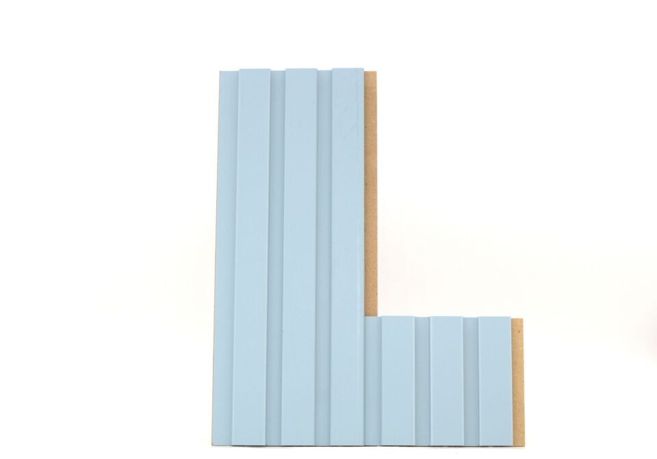 Vesta 12mm 12,5x280 cm Soft Gök Mavi Mdf Duvar Paneli
