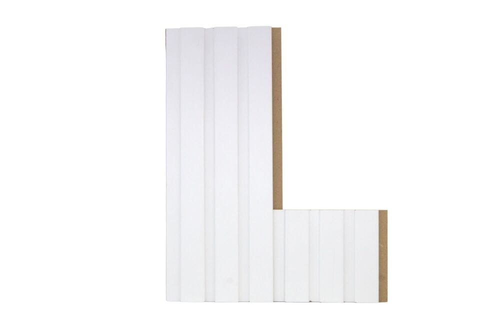 RMZ Door Vesta 12mm 9,5x280 cm Saten Beyaz Mdf Duvar Paneli